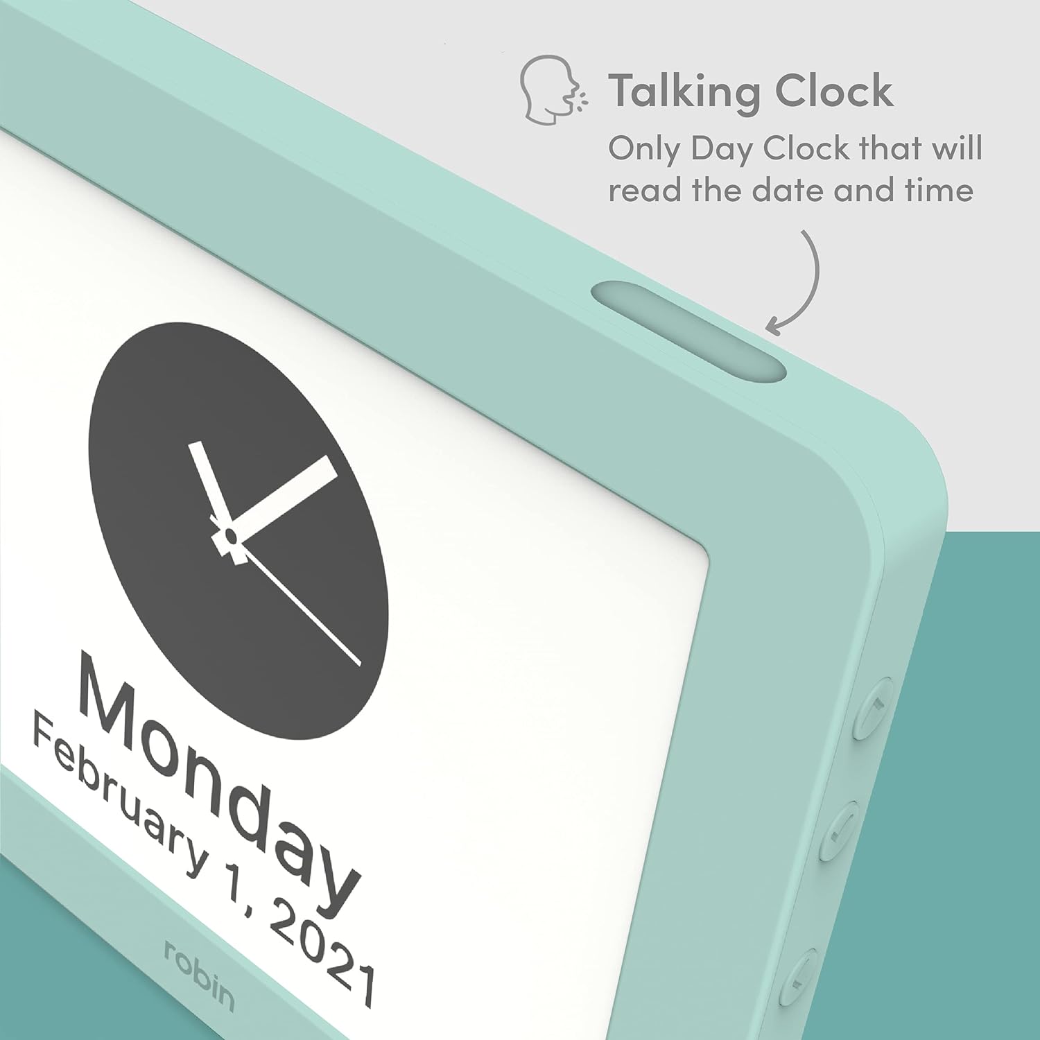 Robin 8" Day Clock Mint