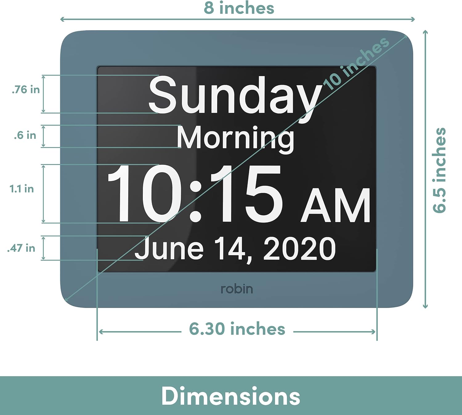 Robin Day Clock