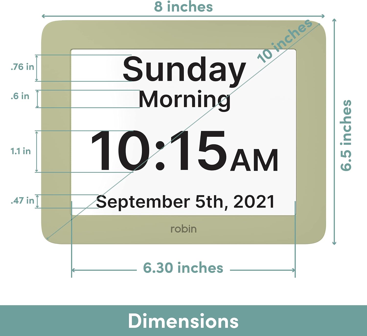 Robin Day Clock