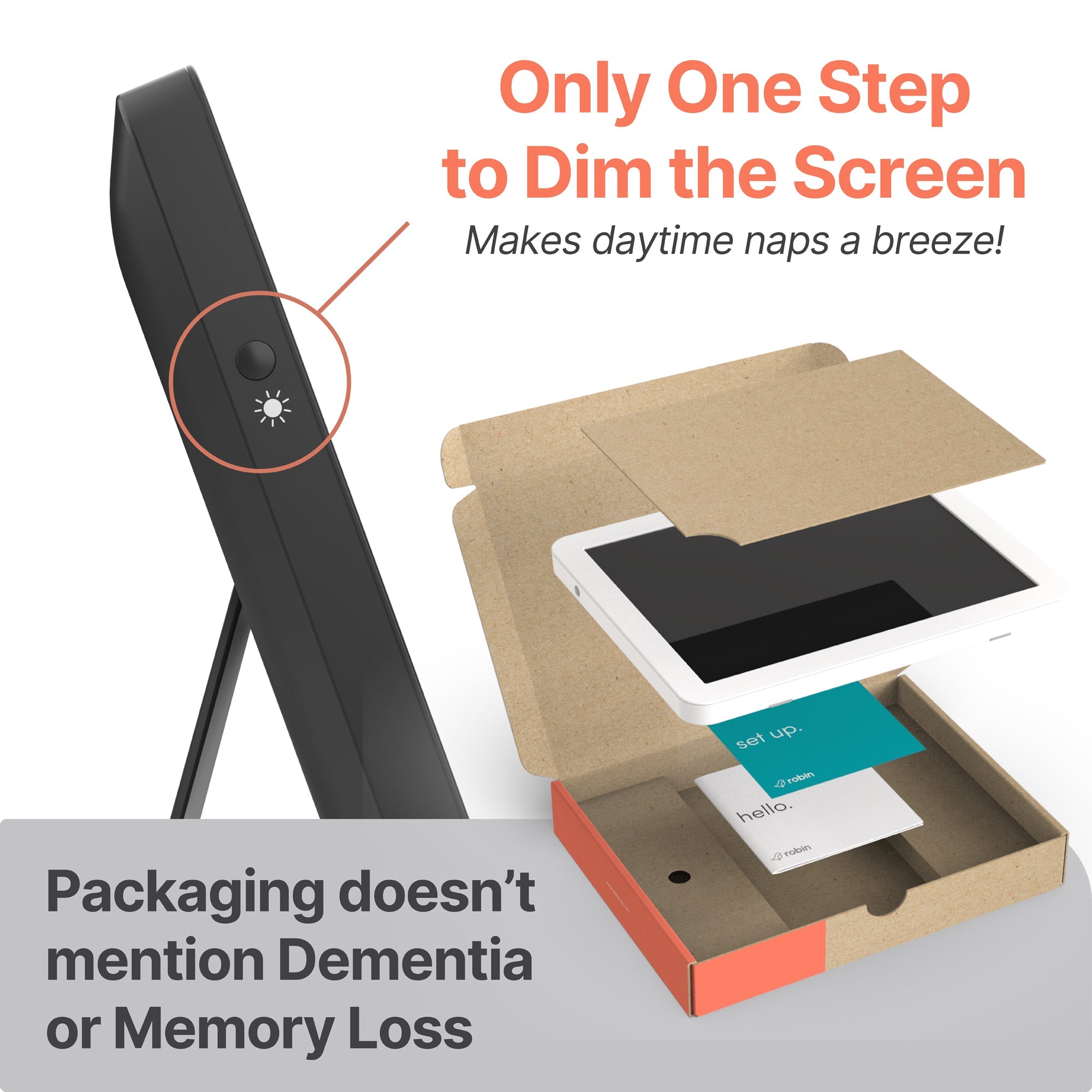 Robin 8" Day Clock Mahogany