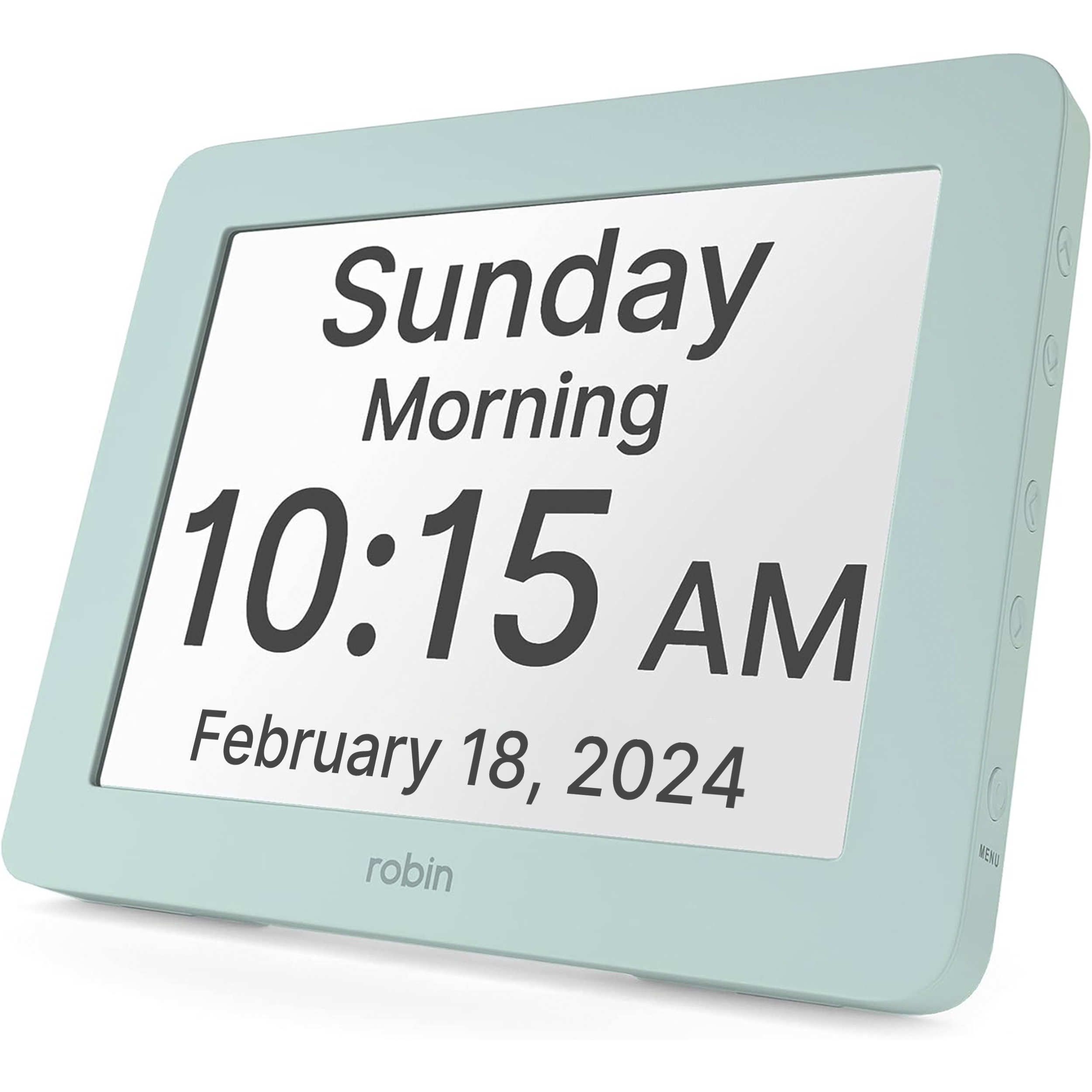 Robin 8" Day Clock Mint